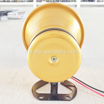 Aluminium saiz kecil tanduk speaker 15w untuk braodcasting